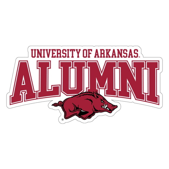 Arkansas Razorbacks Laser Cut Alumni Vinyl Sticker - Officially Licensed (3-Inch)