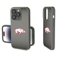 thumbnail image 1 of Arkansas Razorbacks Linen Logo iPhone Soft Touch Case, 1 of 1