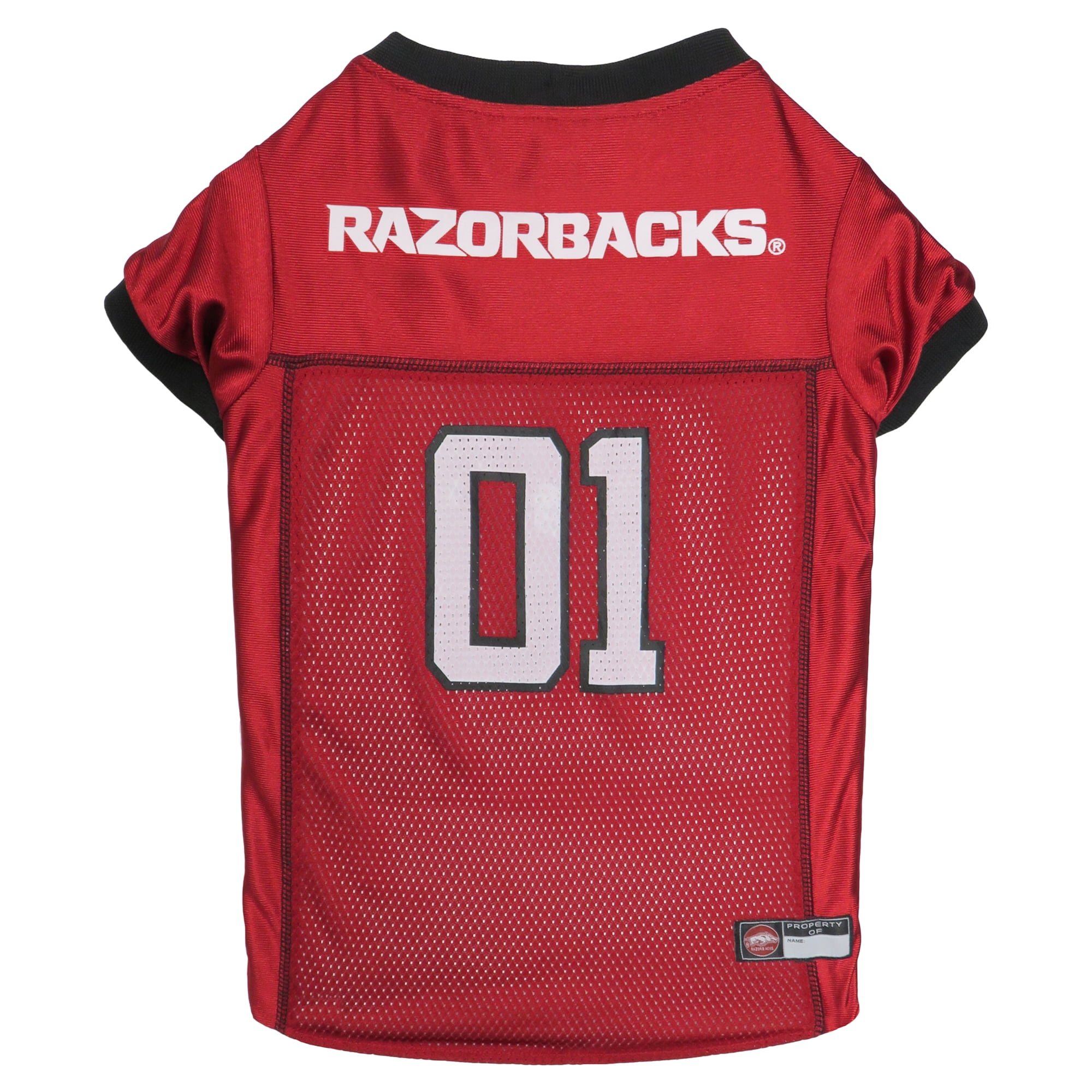 Arkansas Razorbacks Mesh Dog Football Jersey