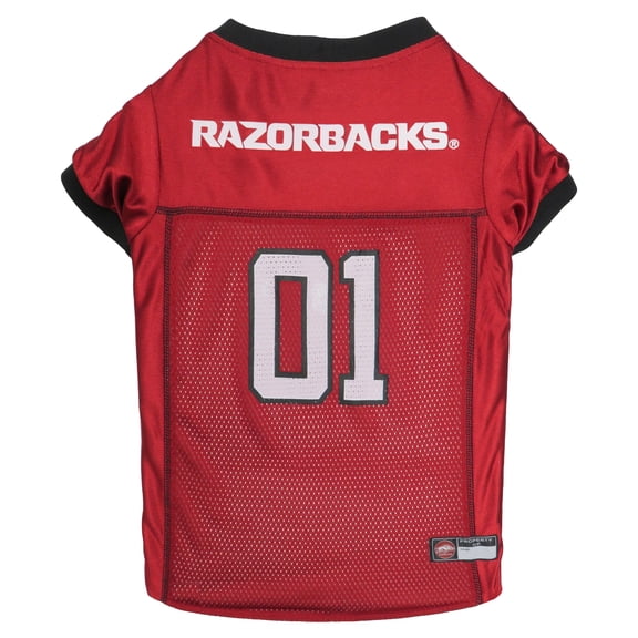 Arkansas Razorbacks Mesh Dog Football Jersey