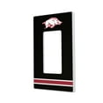 thumbnail image 1 of Arkansas Razorbacks Stripe Design Single Rocker Light Switch Plate, 1 of 4