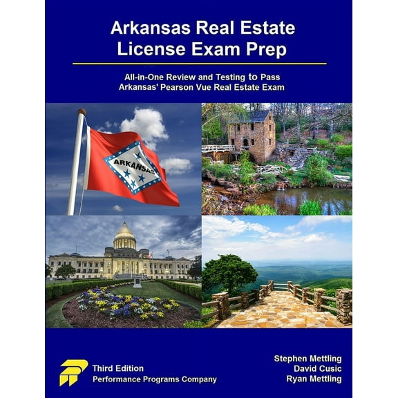 Arkansas Real Estate License Exam Prep: All-in-One Review and Testing to Pass Arkansas' Pearson Vue Real Estate Exam (Paperback)