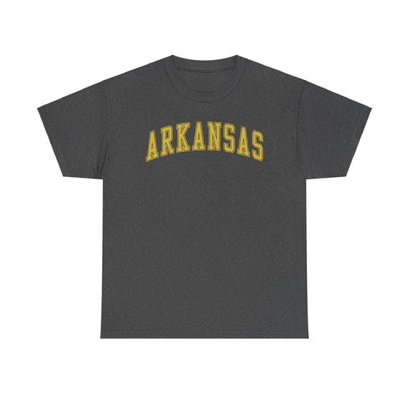 Arkansas Shirt Gifts Tshirt Crew Neck Short Sleeve