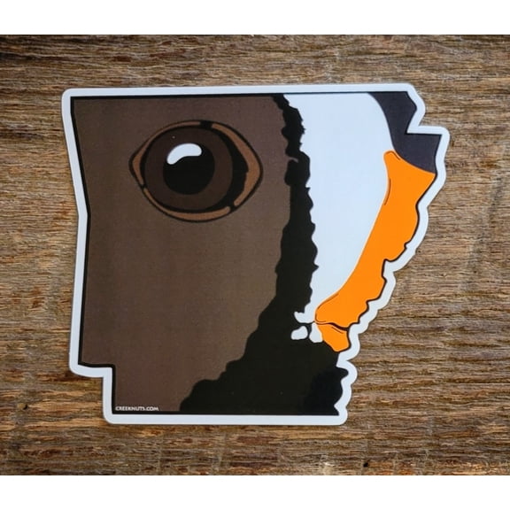 Arkansas Specklebelly Goose Skin Sticker Decal
