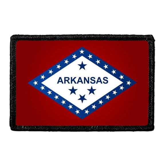 Arkansas State Flag - Color - Removable Patch