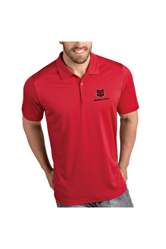 Arkansas State Red Wolves Antigua Tribute Polo - Red