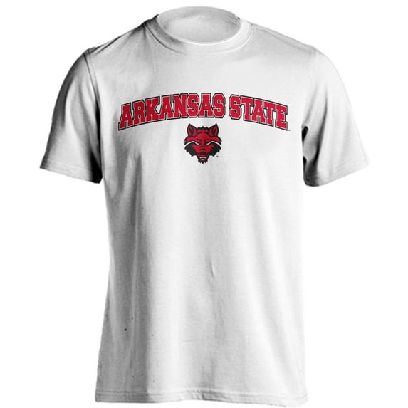 Arkansas State Red Wolves Classic Arch with Mascot Short Sleeve T-Shirt