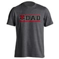 thumbnail image 1 of Arkansas State Red Wolves Dad Proud Parent Short Sleeve T-Shirt, 1 of 4