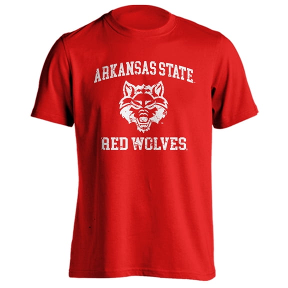Arkansas State Red Wolves Distressed Retro Sport Your Gear T-Shirt
