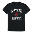 thumbnail image 1 of Arkansas State University Arch T-Shirt, Black & White - Small, 1 of 1