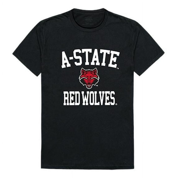 Arkansas State University Arch T-Shirt, Black & White - Small
