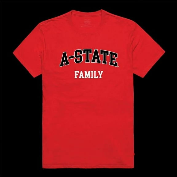 Arkansas State University Wolves Family T-Shirt, Red - Medium