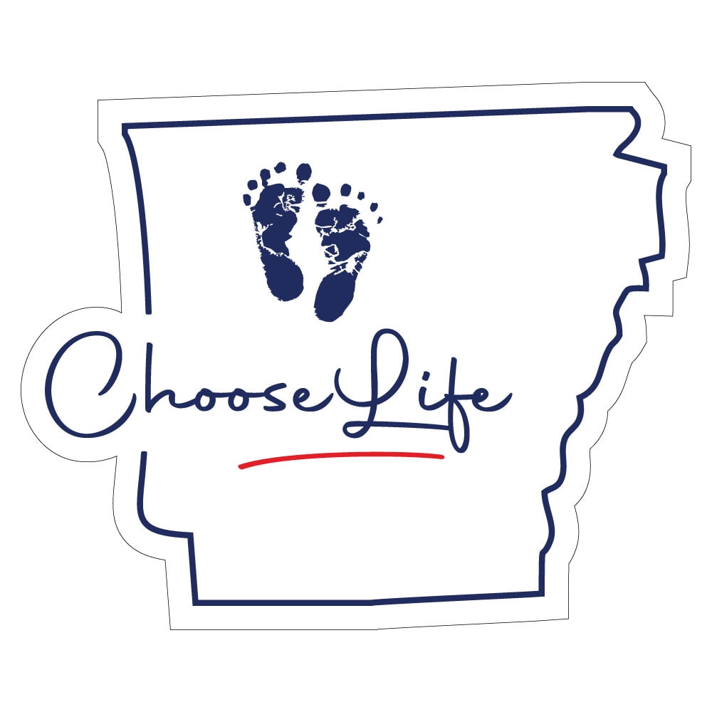 Arkansas Sticker Pro-Life Sticker - Walmart.com