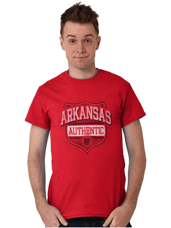 Arkansas Student Pride Gameday Cool Men's Graphic T Shirt Tees Brisco Brands M