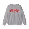 thumbnail image 1 of Arkansas Sweatshirt Gifts Crew Neck Shirt Long Sleeve Unisex, 1 of 7
