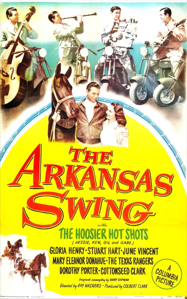 Arkansas Swing U Canvas Art - (24 x 36)