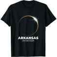 thumbnail image 1 of Arkansas Total Solar Eclipse 2024 April 8th Totality Spring T-Shirt, 1 of 4