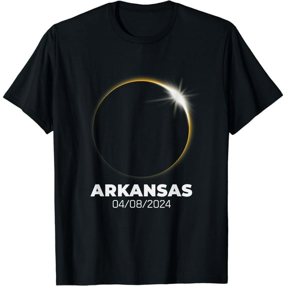Arkansas Total Solar Eclipse 2024 April 8th Totality Spring T-Shirt