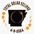 Arkansas Total Solar Eclipse Path 2024 Eclipse Souvenir Bumper Sticker