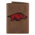 thumbnail image 1 of Arkansas Trifold Embroidered Leather Wallet, 1 of 1