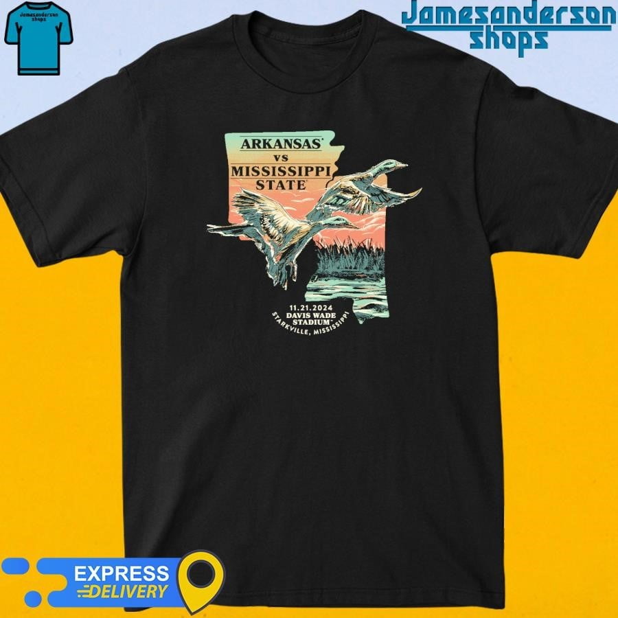 Arkansas Vs Mississippi State Game Day 2024 Shirt