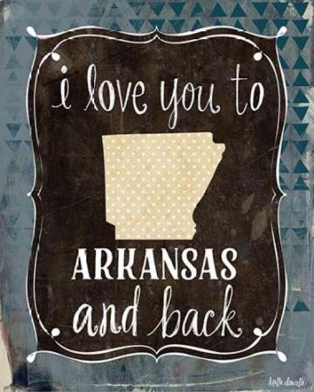 Arkansas and Back Canvas Art - Katie Doucette (24 x 30)
