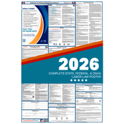 Arkansas and Federal Labor Law Poster 2026 , All In One | English-Paper