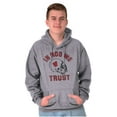 thumbnail image 1 of Arkansas in Hog We Trust Funny AR Hoodie Sweatshirt Women Men Brisco Brands L, 1 of 6