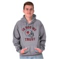 thumbnail image 1 of Arkansas in Hog We Trust Funny AR Unisex Plus Fleece Graphic Hoodie Brisco Brands 3X, 1 of 5