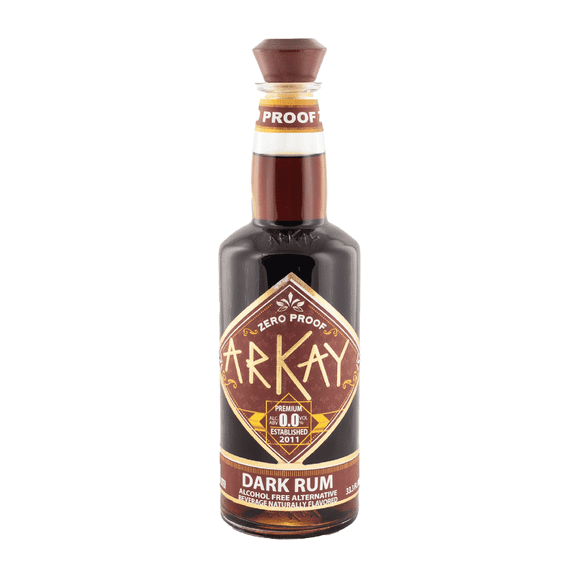 Arkay Zero Proof Dark Rum Alternative