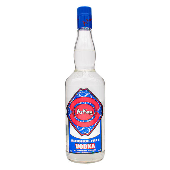 Arkay bottle of Non-Alcoholic Vodka