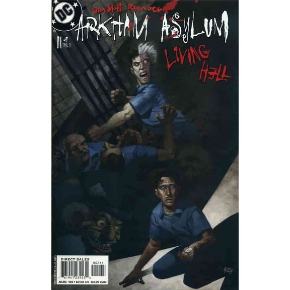 Arkham Asylum: Living Hell #2 VF ; DC Comic Book