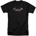 thumbnail image 1 of Arkham City & Bat Fill Adult Cotton Tall Fit Short Sleeve T-Shirt, Black - Extra Large, 1 of 1