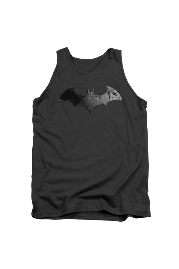 Arkham City - Bat Logo - Tank Top - Large