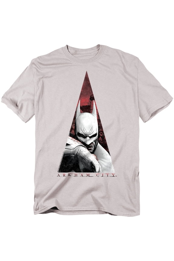Arkham City T-Shirt Bat Triangle Unisex Graphic Tee For Men & Women