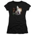 thumbnail image 1 of Batman Arkham City Certified Insane S/S Junior Women's T-Shirt Sheer Black, 1 of 3