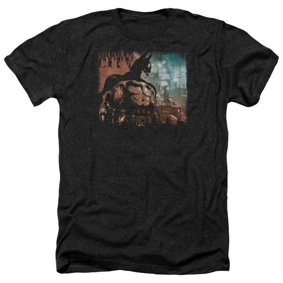 Arkham City - City Knockout - Heather Short Sleeve Shirt - Small