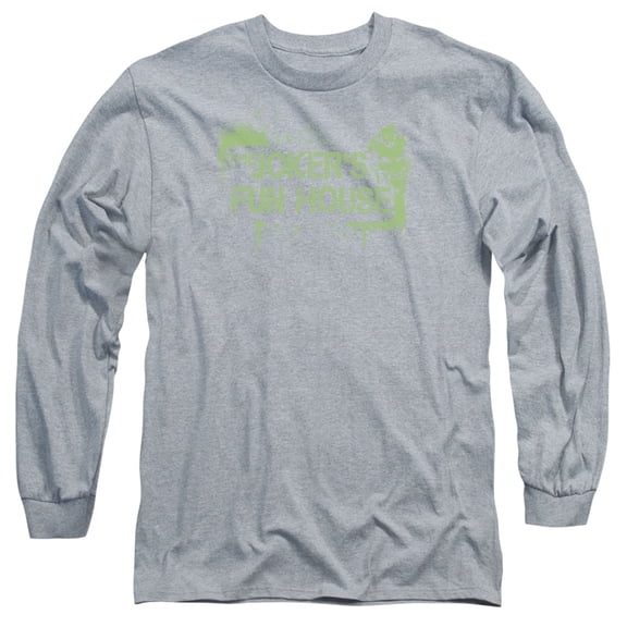 Arkham City - Jokers Fun House - Long Sleeve Shirt - Medium