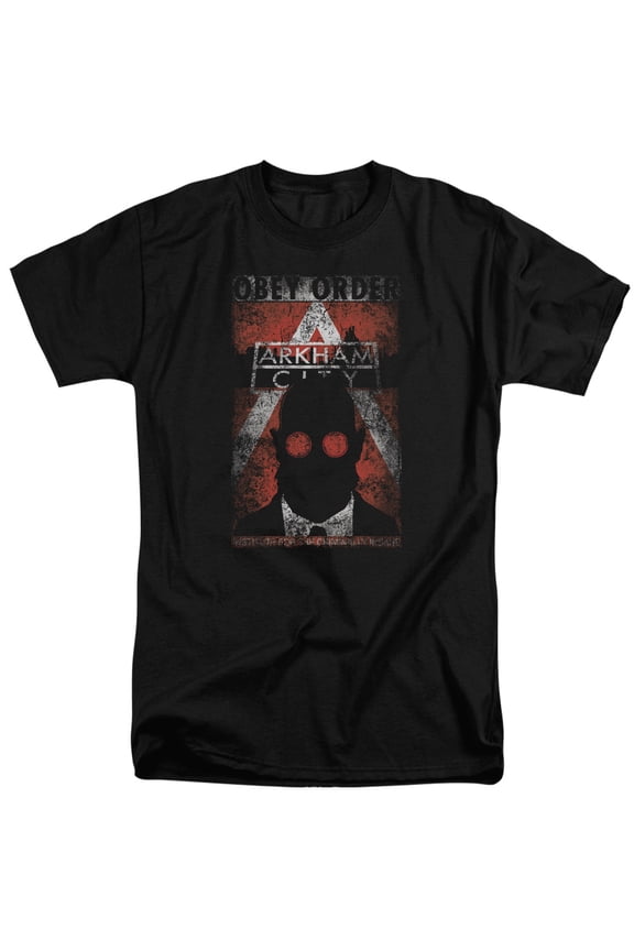 Arkham City - Obey Order Poster - Tall Fit Short Sleeve Shirt - XXX-Large