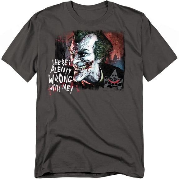 Arkham City T-Shirt Plenty Wrong Unisex Graphic Tee For Men & Women