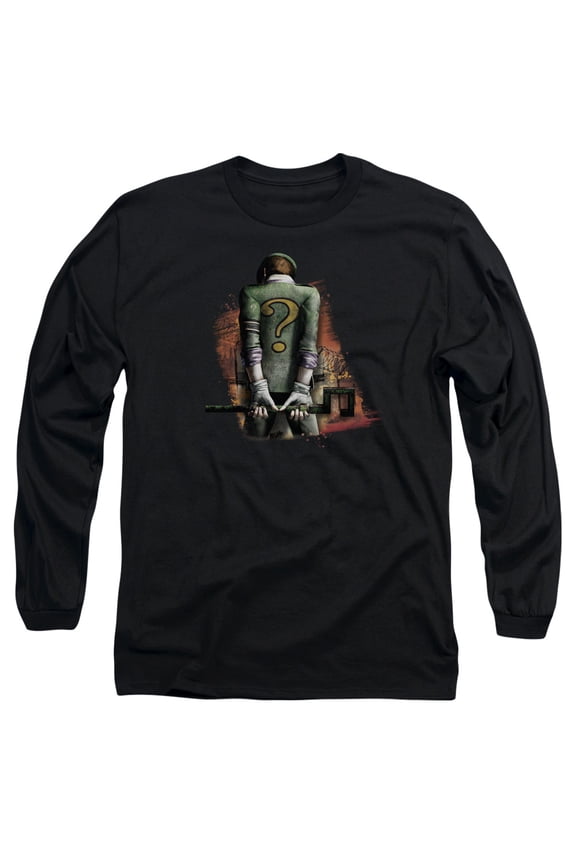 Arkham City - Riddler Convicted - Long Sleeve Shirt - Medium