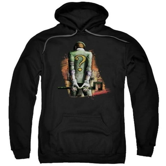Arkham City Riddler Convicted Mens Pullover Hoodie