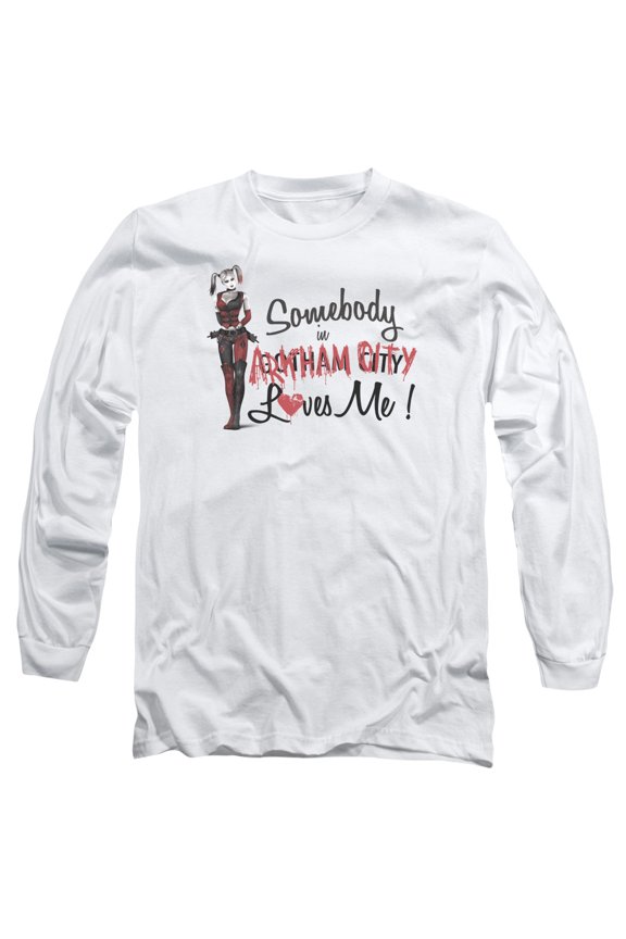 Arkham City - Somebody Loves Me - Long Sleeve Shirt - Large