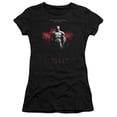 thumbnail image 1 of Batman Arkham City Standing Strong S/S Junior Women's T-Shirt Sheer Black, 1 of 2