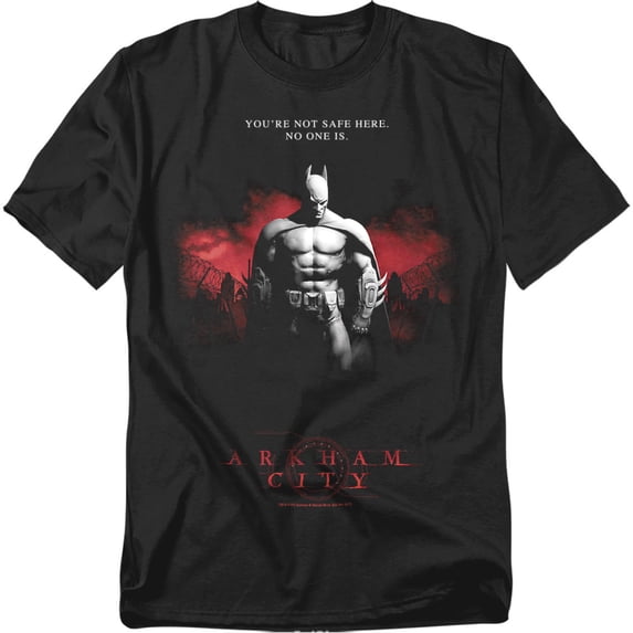 Arkham City T-Shirt Standing Strong Unisex Graphic Tee For Men & Women