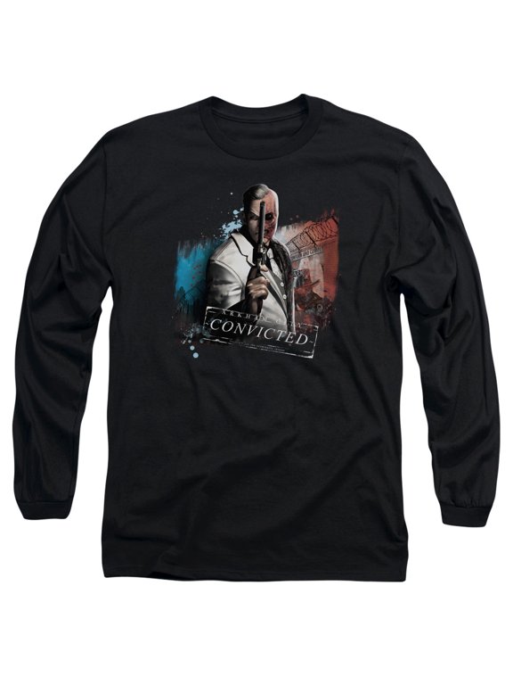 Arkham City - Two Face - Long Sleeve Shirt - Small