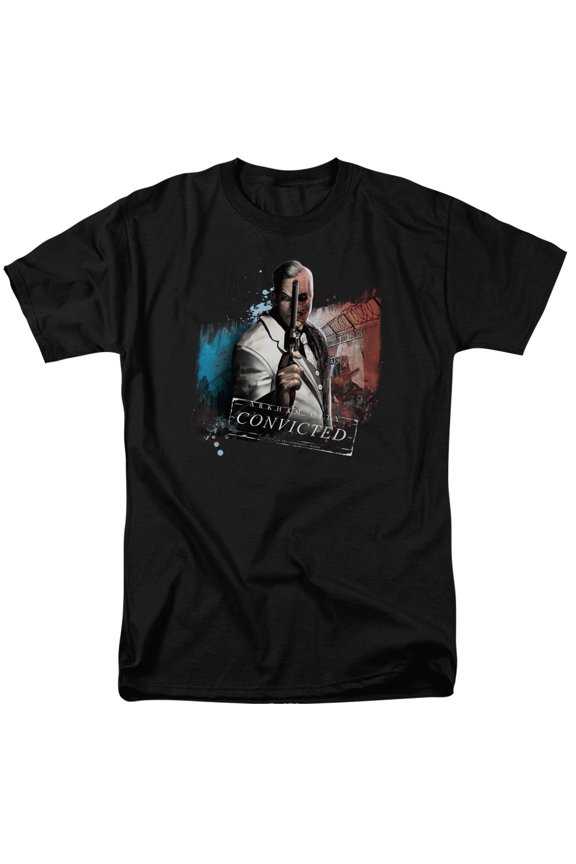 Arkham City - Two Face - Short Sleeve Shirt - Medium
