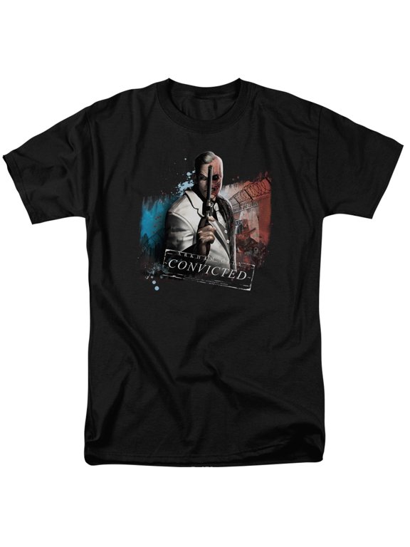 Arkham City - Two Face - Short Sleeve Shirt - Medium