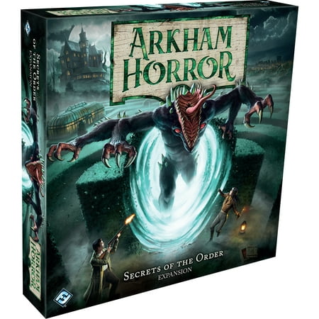 Arkham Horror Strategy Board Game: Secrets of The Order Expansion for Ages 14 and up, from Asmodee