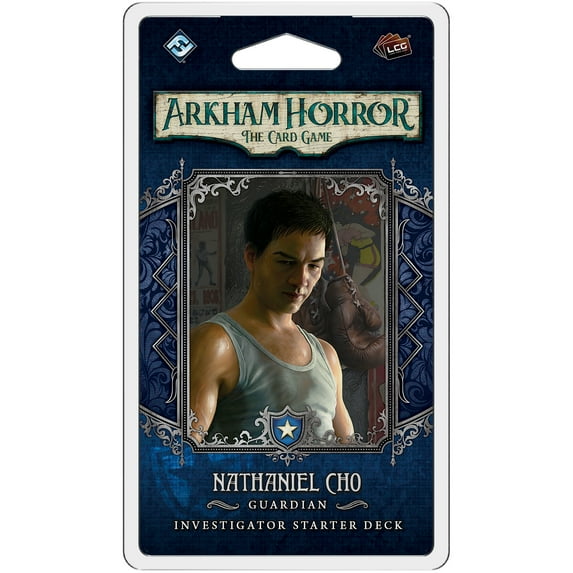Arkham Horror: The Card Game - Nathaniel Cho Starter Deck for Ages 14 and up, from Asmodee